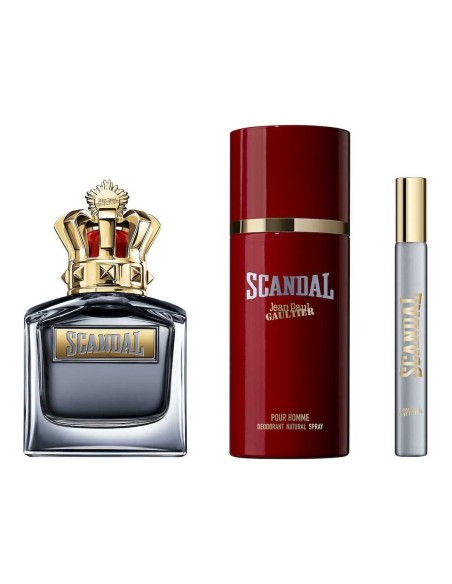 Men's Perfume Set Jean Paul Gaultier SCANDAL POUR HOMME EDT