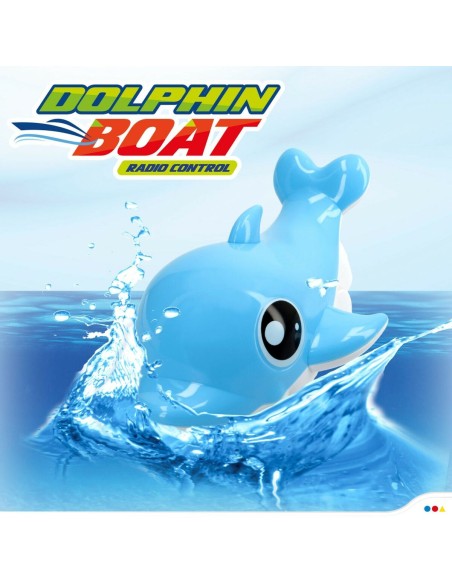 Radio-controlled boat Colorbaby Dolphin (2 Units)