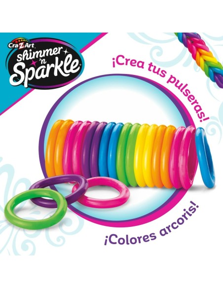 Bracelet Making Kit Cra-Z-Art Plastic 3,4 x 0,3 x 2,7 cm 4 x 8 x 3,5 cm (4 Units)