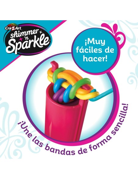 Bracelet Making Kit Cra-Z-Art Plastic 3,4 x 0,3 x 2,7 cm 4 x 8 x 3,5 cm (4 Units)