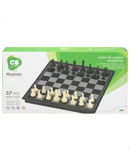 Chess and Checkers Board CB Games Plastic (6 Units)