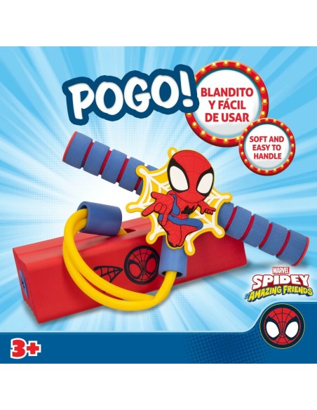 Pogobouncer Spider-Man 3D Red Children's (4 Units)
