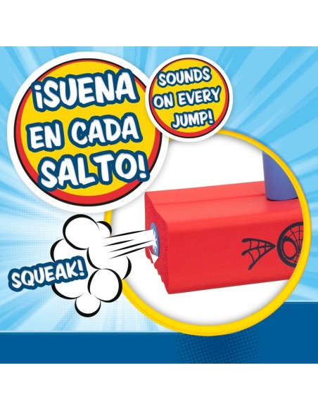 Pogobouncer Spider-Man 3D Red Children's (4 Units)