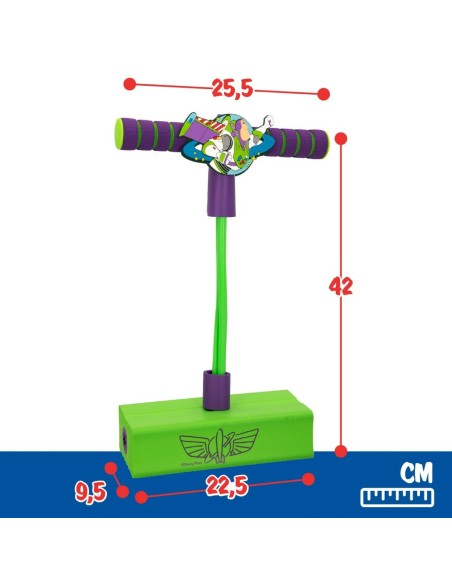 Pogobouncer Toy Story 3D Green Children's (4 Units)