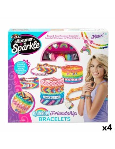 Bracelet Making Kit Cra-Z-Art Friendship Plastic 15 x 23 x 0,1 cm (4 Units)