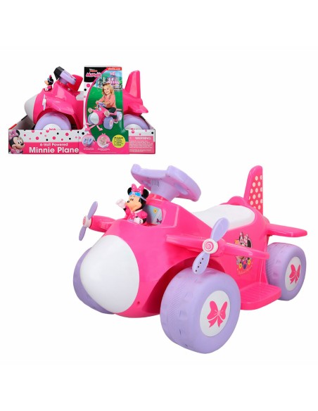 Children's Electric Car Minnie Mouse Battery Little Plane 6 V