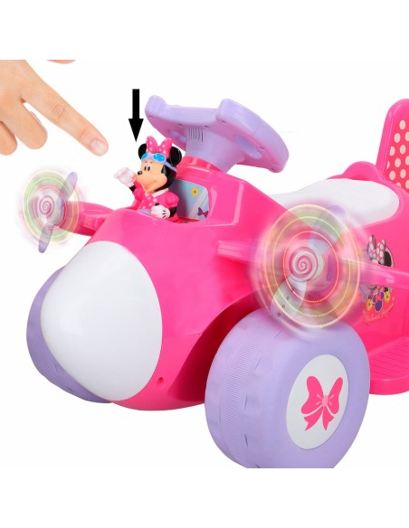 Children's Electric Car Minnie Mouse Battery Little Plane 6 V