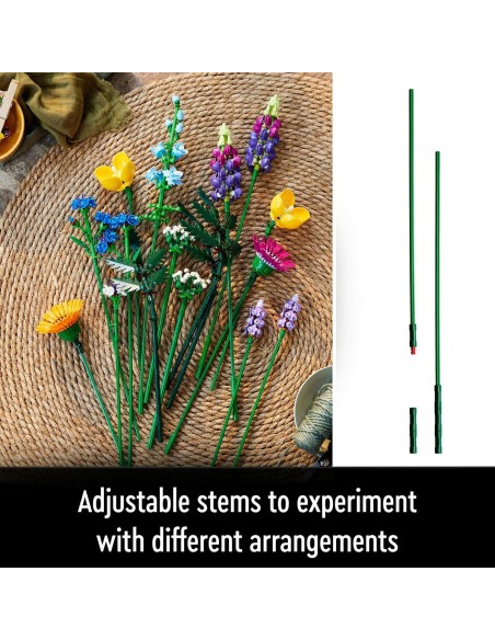 Construction set Lego Icons 10313 Bouquet of wild flowers 939 Pieces