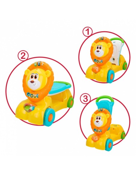 Tricycle Winfun Lion Light Sound 57 x 42 x 26 cm (2 Units)