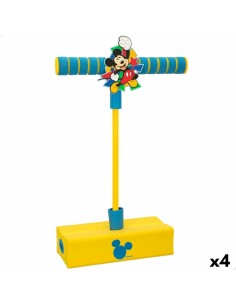 Pogobouncer Mickey Mouse 3D Yellow Children's (4 Units)