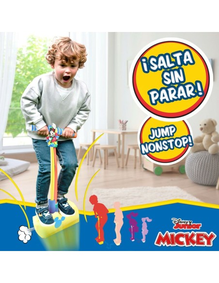 Pogobouncer Mickey Mouse 3D Yellow Children's (4 Units)