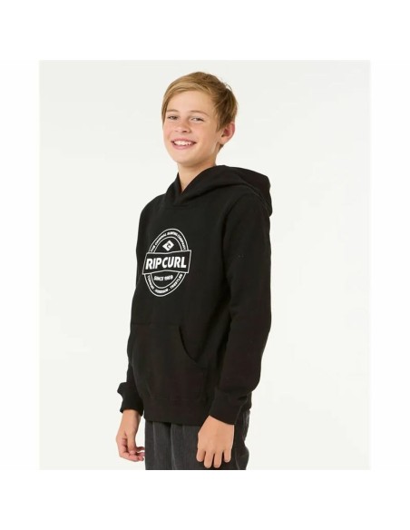 Children’s Hoodie Rip Curl Stapler Hood Black