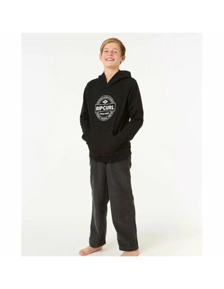 Children’s Hoodie Rip Curl Stapler Hood Black