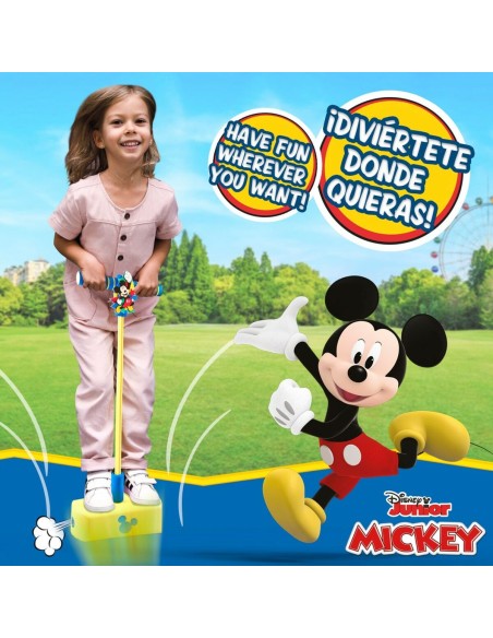 Pogobouncer Mickey Mouse 3D Yellow Children's (4 Units)