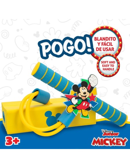 Pogobouncer Mickey Mouse 3D Yellow Children's (4 Units)