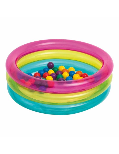 Ball Pool Intex 86 x 25 x 86 cm (3 Units)