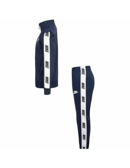 Children's Sports Outfit Nike Tricot Logo Infantil Navy Blue