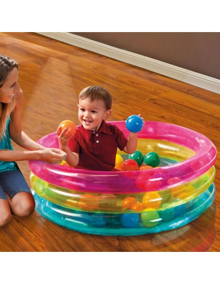 Ball Pool Intex 86 x 25 x 86 cm (3 Units)