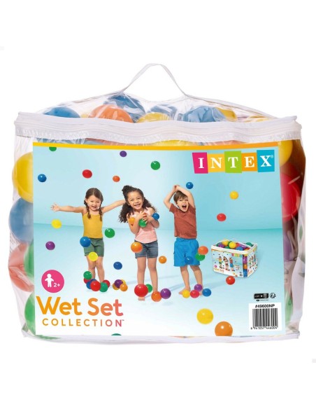 Balls Intex FUN BALLZ 8 x 8 x 8 cm (6 Units)