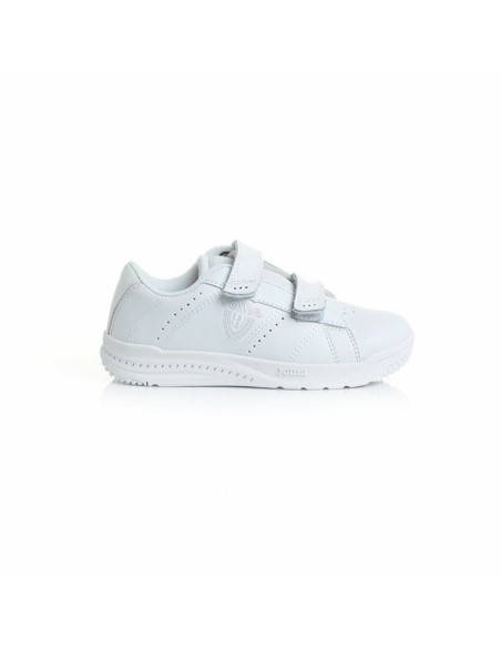 Sports Shoes for Kids Joma Sport Play Jr 2102 White