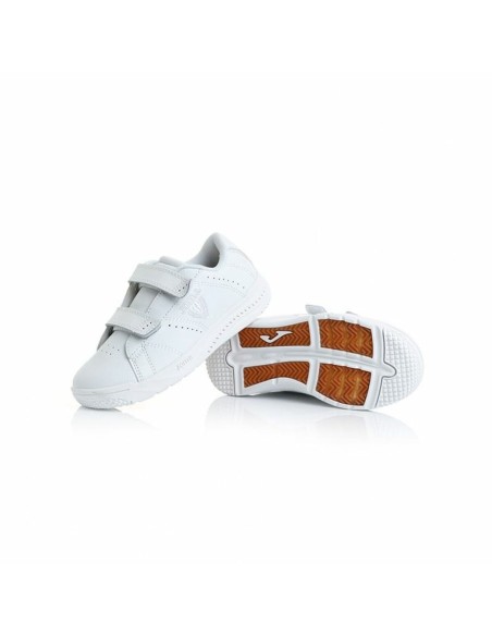 Sports Shoes for Kids Joma Sport Play Jr 2102 White