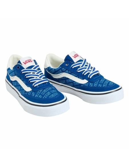 Sports Shoes for Kids Vans Brooklyn Ls Rtlg Blue