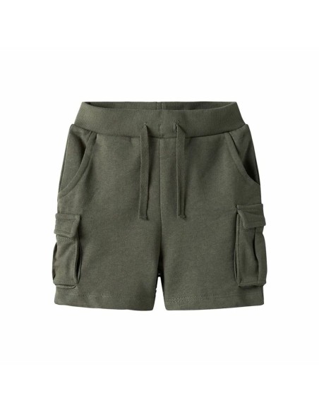 Shorts Name It Nmmoli Unb Noos Olive Children's Unisex