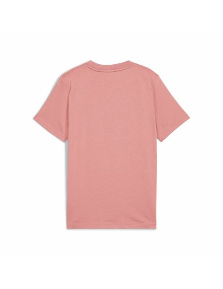 Child's Short Sleeve T-Shirt Puma Puma Essentials No. 1 Logo G Pink