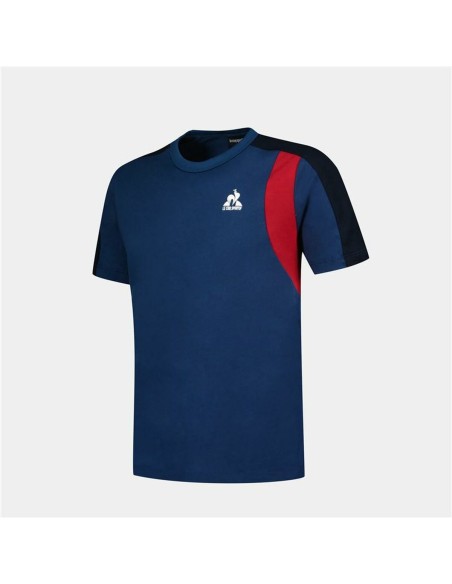 Child's Short Sleeve T-Shirt Le coq sportif Ess N°1 Enfant Black Navy Blue