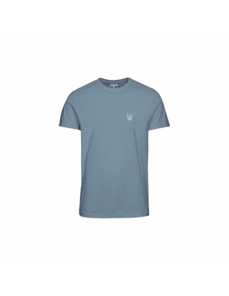 Child's Short Sleeve T-Shirt Jack & Jones Jjdenim Logo O-Neck Indigo
