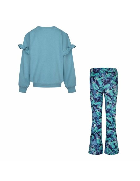 Children's Sports Outfit Nike Fresh Cut Dolman Ruffle Blue