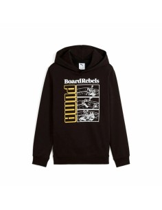 Hooded Sweatshirt for Girls Puma Mid90S Tr B Black