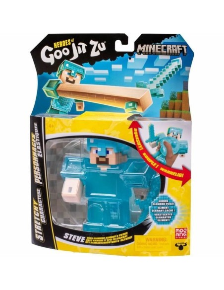 Jointed Figure Goo Jit Zu Minecraft Steve