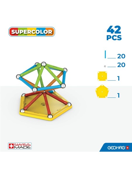 Educational Game Geomag 42 Pieces