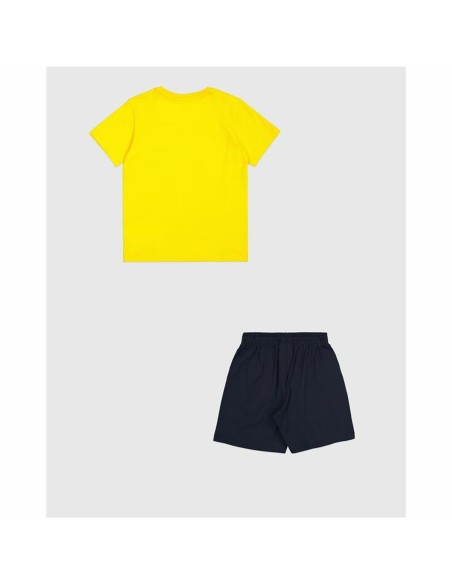 Children's Sports Outfit Champion Yellow Navy Blue