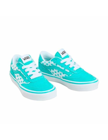 Sports Shoes for Kids Vans Brooklyn Ls Pols Light Blue