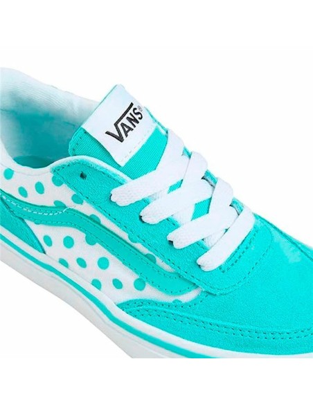 Sports Shoes for Kids Vans Brooklyn Ls Pols Light Blue