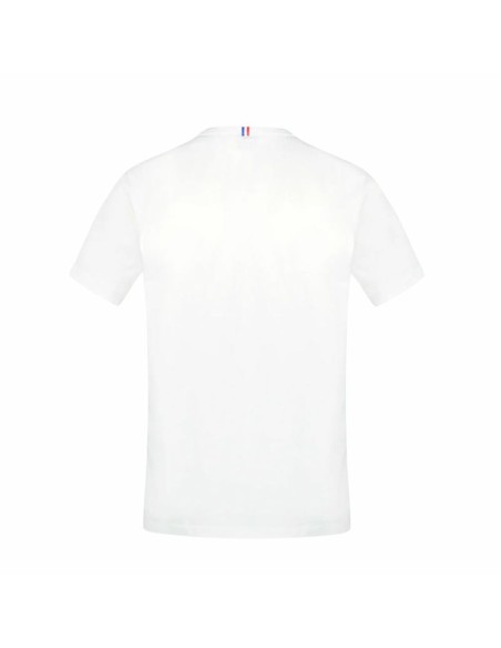 Child's Short Sleeve T-Shirt Le coq sportif Ess N°1 Enfant New White