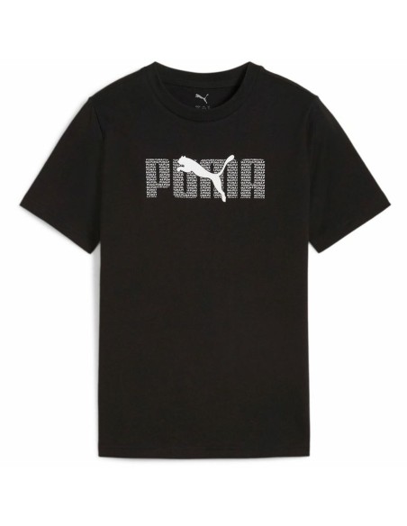 Child's Short Sleeve T-Shirt Puma Essentials Logo Lab Tee B