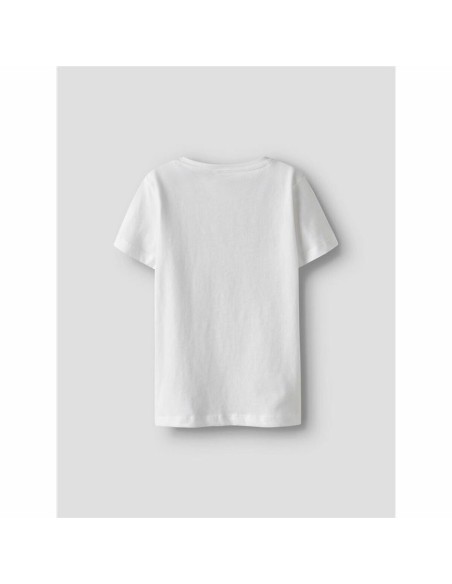 Child's Short Sleeve T-Shirt Name It Nkfvanaya Ss Noos White