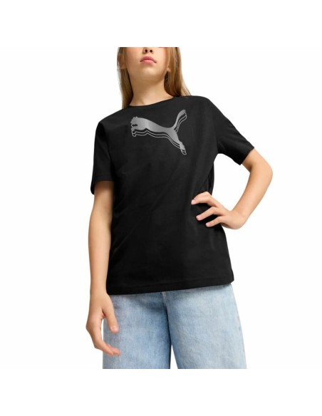 Child's Short Sleeve T-Shirt Puma Essentials
