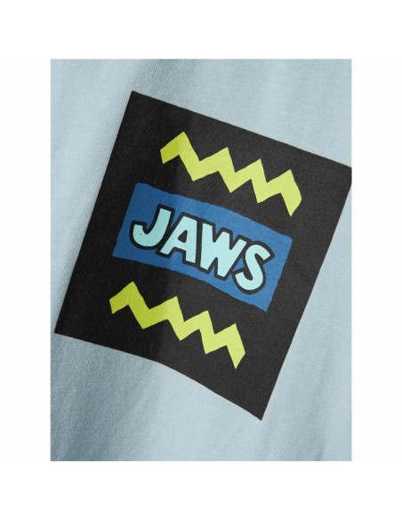Child's Short Sleeve T-Shirt Name It Nkmmakai Jaws Nreg Box Sky