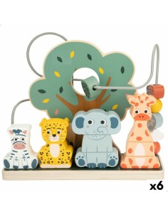 Skill Game for Babies Woomax animals 25 x 22 x 10 cm (6 Units)