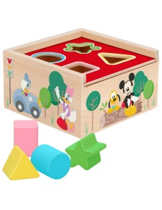 Child's Wooden Puzzle Disney 5 Pieces 13,5 x 7,5 x 13 cm (6 Units) 2