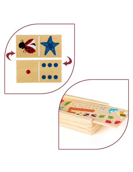 Domino Woomax animals (12 Units)