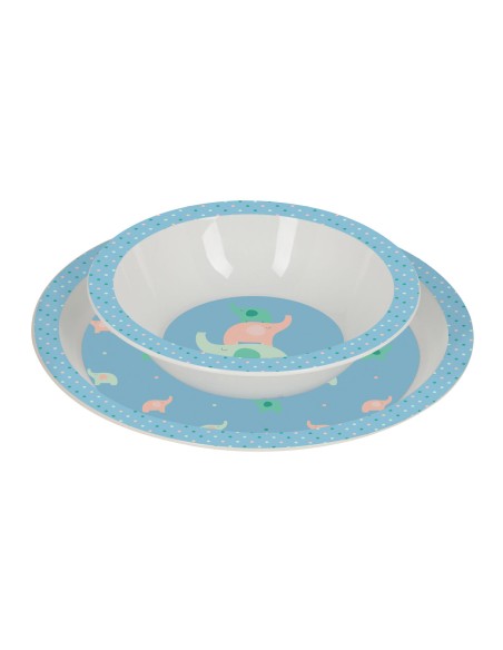 Children’s Dinner Set Safta Elefantes (4 Pieces)