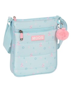 Shoulder Bag Moos Garden 21 x 25 x 4.5 cm Turquoise