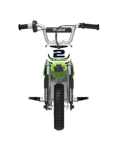 Children's Electric Scooter Razor Dirt Rocket SX350 McGrath White Black Green Grey