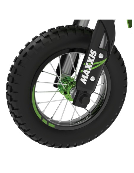 Children's Electric Scooter Razor Dirt Rocket SX350 McGrath White Black Green Grey