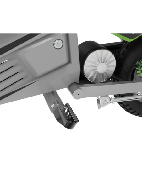 Children's Electric Scooter Razor Dirt Rocket SX350 McGrath White Black Green Grey